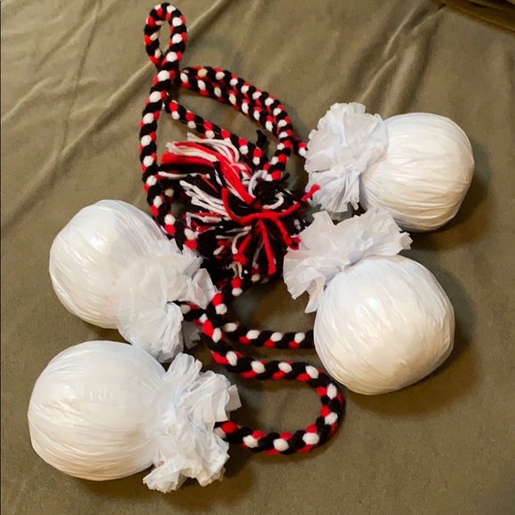 Authentic Hawaiian Poi Balls. Set of 2 - Picture 2 of 2